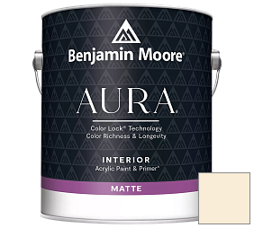 Краска Benjamin Moore Aura Interior Paint - Matte (522) цвет 2155-70 Cotton Tail