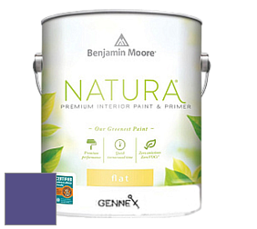 Benjamin Moore 514 Natura Interior Semi-Gloss Finish краска цвет NCS S 4050-R60B 