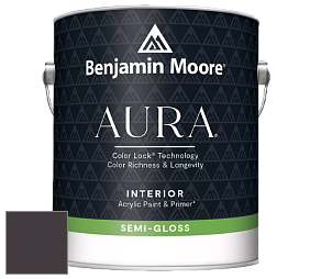 Benjamin Moore Aura 528 Waterborne Interior Semi-gloss Finish краска цвет NCS S 8505-R20B 