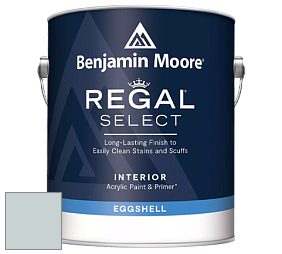 Benjamin Moore 549 Regal Select Waterborne Interior Eggshell Finish краска цвет 1584 Pale Smoke
