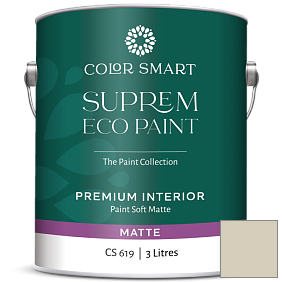 Краска COLOR SMART CS 619 SUPREM ECO PAINT матовая краска цвет AF-80 