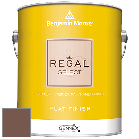 Benjamin Moore 547 Regal Select Waterborne Interior Flat Finish краска цвет 2097-30 Hedgehog Brown
