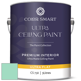 COLOR SMART CS 758 ULTRA CEILING PAINT ультраматовая краска цвет 2038-50 Return to Paradise