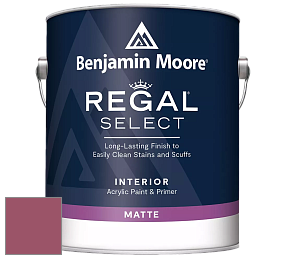 Benjamin Moore 548 IRegal Select Interior Paint - Matte краска цвет 2085-30 Gypsy Love