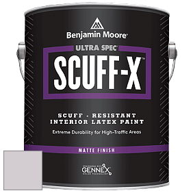 Benjamin Moore 484 Ultra Spec SCUFF-X Interior Matte Finish краска цвет AF-605 