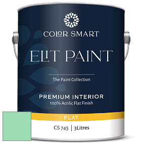 COLOR SMART CS 745 ELIT PAINT глубокоматовая моющаяся краска цвет NCS S 0540-G 