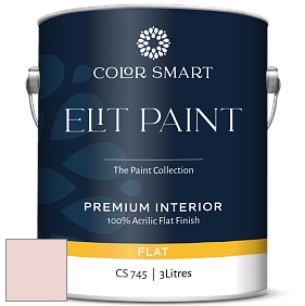 COLOR SMART CS 745 ELIT PAINT глубокоматовая моющаяся краска цвет 2091-70 April Pink