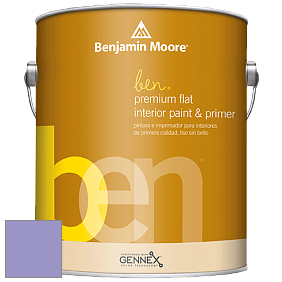 Benjamin Moore Ben W625 Premium Interior Latex Flat краска цвет NCS S 2040-R60B 