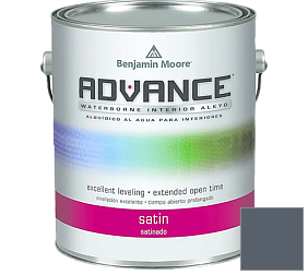 Краска Benjamin Moore 792. Advance Interior Paint-Satin эмаль цвет 2128-30 Evening Dove