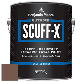 Benjamin Moore 485 Ultra Spec SCUFF-X Interior Eggshell Finish краска цвет 2097-30 Hedgehog Brown