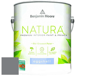Benjamin Moore 513 Natura Interior Eggshell Finish краска с блеском цвет 2121-20 Steel Wool