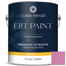 Краска COLOR SMART CS 745 ELIT PAINT глубокоматовая моющаяся краска цвет 2078-40 Paradise Pink