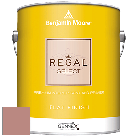 Benjamin Moore 547 Regal Select Waterborne Interior Flat Finish краска цвет 2094-40 Soft Cranberry