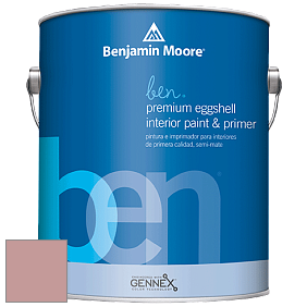 Benjamin Moore Ben W626 Premium Interior Latex Eggshell краска цвет 2092-50 Titanic Rose