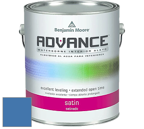 Benjamin Moore 792 Advance Interior Paint-Satin эмаль цвет NCS S 3050-R80B 