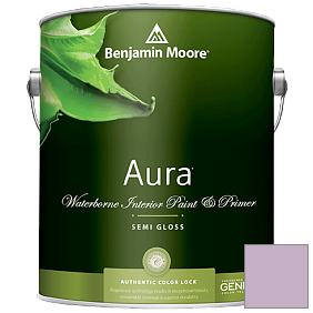 Краска Aura Waterborne Interior Semi-gloss Finish (528) цвет 1376 Angelina