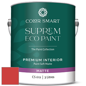 COLOR SMART CS 619 SUPREM ECO PAINT матовая краска цвет 2011-10 Orange