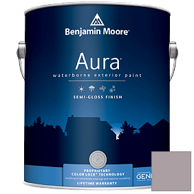 Краска Aura Waterborne Exterior Semi-Gloss Finish (632) цвет 2113-50 Mauve Desert