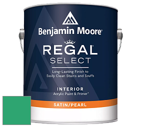Benjamin Moore 550 Regal Select Waterborne Interior Pearl Finish краска цвет 2039-30 Cabana Green