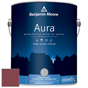 Benjamin Moore Aura 632 Waterborne Exterior Semi-Gloss Finish краска цвет AF-295 