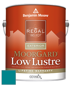 Benjamin Moore W103 Regal Select Exterior Paint-MoorGard Low Lustre Finish краска цвет 2055-30 Caribbean Blue Water