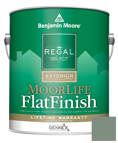 Краска Regal Select Exterior Paint-MoorLife Flat Finish (W105) цвет 699 Garden Oasis