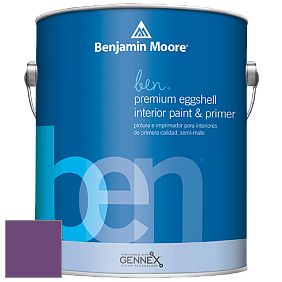 Benjamin Moore Ben W626 Premium Interior Latex Eggshell краска цвет NCS S 4050-R50B 