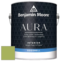 Benjamin Moore Aura 524 Waterborne Interior Eggshell Finish краска цвет 413 Blooming Grove
