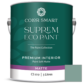 Краска COLOR SMART CS 619 SUPREM ECO PAINT матовая краска цвет HC-137 BM HC-137