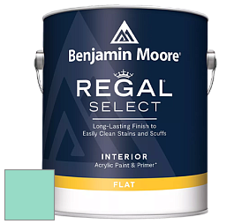 Benjamin Moore 547 Regal Select Waterborne Interior Flat Finish краска цвет 2043-50 South Beach