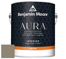 Benjamin Moore Aura 526 Waterborne Interior Satin Finish покрытие цвет NCS S 5010-G90Y 