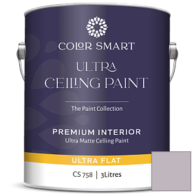 Краска COLOR SMART CS 758 ULTRA CEILING PAINT ультраматовая краска цвет 2115-50 Iced Mauve