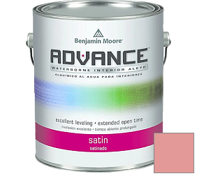 Краска Benjamin Moore 792. Advance Interior Paint-Satin эмаль цвет 1297 Minstrel Heart
