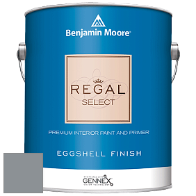 Benjamin Moore 549 Regal Select Waterborne Interior Eggshell Finish краска цвет 2124-30 Deep Silver