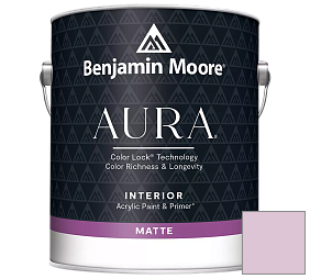 Краска Benjamin Moore Aura Interior Paint - Matte (522) цвет 1368 Baby's Mittens