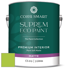 COLOR SMART CS 619 SUPREM ECO PAINT матовая краска цвет NCS S 0570-G40Y 