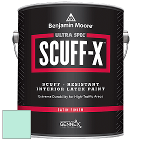 Benjamin Moore 486 Ultra Spec SCUFF-X Interior Satin Finish краска цвет 2044-60 Crystal Clear