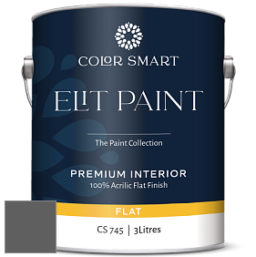COLOR SMART CS 745 ELIT PAINT глубокоматовая моющаяся краска цвет 2121-10 Gray