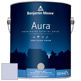 Benjamin Moore Aura 632 Waterborne Exterior Semi-Gloss Finish краска цвет 2070-60 Lavender Mist