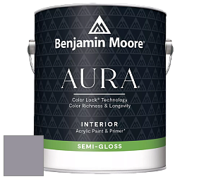 Benjamin Moore Aura 528 Waterborne Interior Semi-gloss Finish краска цвет NCS S 4010-R50B 