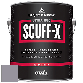 Benjamin Moore 486 Ultra Spec SCUFF-X Interior Satin Finish краска цвет NCS S 4010-R50B 