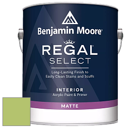 Benjamin Moore 548 IRegal Select Interior Paint - Matte краска цвет 2029-40 Stem Green