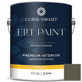 Краска COLOR SMART CS 745 ELIT PAINT глубокоматовая моющаяся краска цвет 2141-10 Artichoke