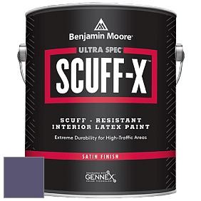 Benjamin Moore 486 Ultra Spec SCUFF-X Interior Satin Finish краска цвет 2070-30 Dark Lilac