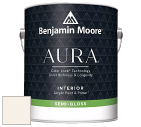 Benjamin Moore Aura 528 Waterborne Interior Semi-gloss Finish краска цвет OC-72 Pink Damask