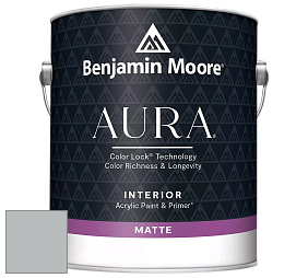 Benjamin Moore Aura 522 Interior Paint - Matte краска цвет NCS S 2502-B50G 