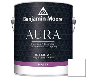 Краска Benjamin Moore Aura Interior Paint - Matte (522) цвет 2010-70 Frosty Pink