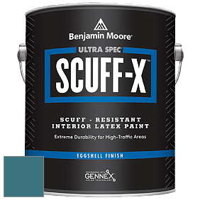 Benjamin Moore 485 Ultra Spec SCUFF-X Interior Eggshell Finish краска цвет 2057-30 Naples Blue