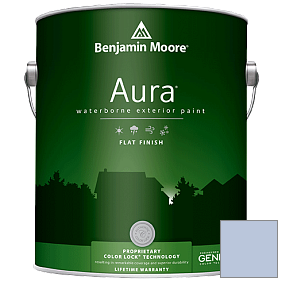 Краска Aura Waterborne Exterior Flat Finish (629) цвет 1431 Feather Soft