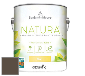 Benjamin Moore 514 Natura Interior Semi-Gloss Finish краска цвет 2137-10 Otter Brown